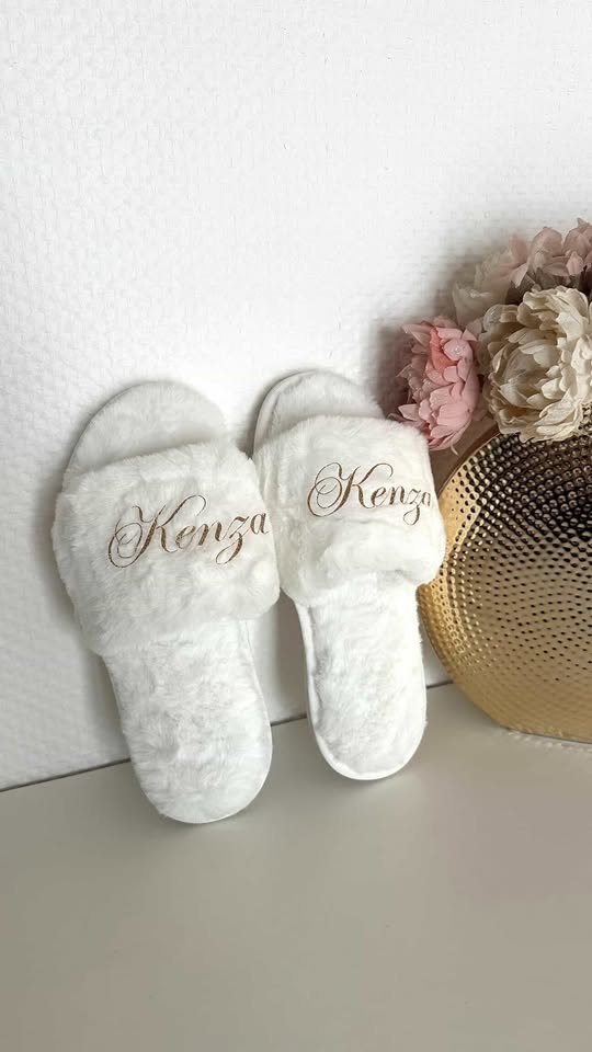 Chaussons fluffy